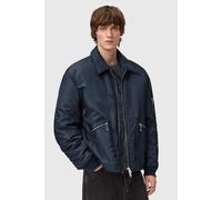 AllSaints Fallon Bomber Moonlit Blue size XL | Bomber Jackets Outlet | Men | Blue XL