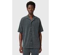 AllSaints Felix Ss Shirt Pitched Blue size M | Casual Shirts Outlet | Men | Blue M