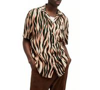 AllSaints Fired Ss Shirt Camel Brown size L | Casual Shirts Outlet | Men | Brown L