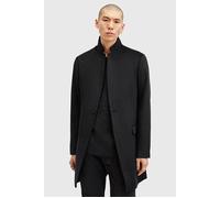 AllSaints Hargrove Coat Black size 44 | Single Breasted Coats Outlet | Men | Black 44