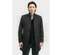 AllSaints Hargrove Coat Charcoal Grey size 36 | Single Breasted Coats Outlet | Men | Black 36