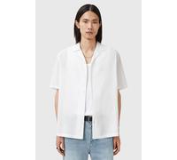 AllSaints Haven Ss Shirt White size XL | Casual Shirts Outlet | Men | White XL
