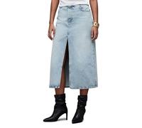 AllSaints Honor Maxi Skirt Light Indigo size 16 | Denim Skirts Outlet | Women | Blue 16