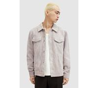 AllSaints Hopper Trucker Jacke Oatmeal White size XS | Light Jackets Outlet | Men | White XS
