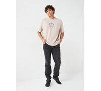 AllSaints Iggy Slim Jeans, Black, Size 34, Men Black