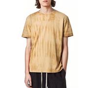 AllSaints Inez Ss Crew Paloverde Yellow size S | Print T-Shirts Outlet | Men | Yellow S