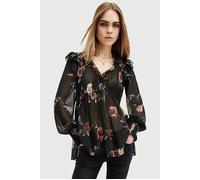 AllSaints Iryna Top Unity Black size 12 | Blouses Outlet | Women | Black 12