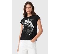 AllSaints Ivana Anna Tee Black size XS | Shirts Outlet | Women | Black XS