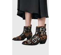 AllSaints Jane Buckle Boot Leppo Brown/black size 37 | Boots Outlet | Women | Brown 37