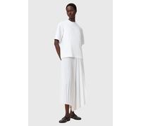 AllSaints Jax Tee Dress Chalk White size L | Midi Dresses Outlet | Women | White L
