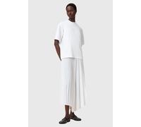 AllSaints Jax Tee Dress Chalk White size S | Midi Dresses Outlet | Women | White S