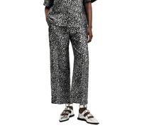 AllSaints Jemi Leppo Trouser Silver Grey size 8 | Wide Pants Outlet | Women | Gray 8