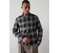 AllSaints Kapi Long Sleeve Checked Jacket, Dark Multi, Size Xl, Men Print