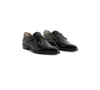 AllSaints Keith Patent Monk Black size 8 | Loafers Outlet | Men | Black 8