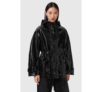 AllSaints Kelsie Shine Jacket Black size S | Trench Coats Outlet | Women | Black S