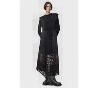 AllSaints Leia Dott Dress Black size S | Maxi Dresses Outlet | Women | Black S