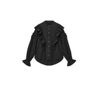 AllSaints Lulu Shirt Black size 2 | Button-Down Shirts Outlet | Women | Black 2