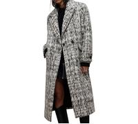 AllSaints Mabelx Coat Black/white size 42 | Double Breasted Coats Outlet | Women | Black 42
