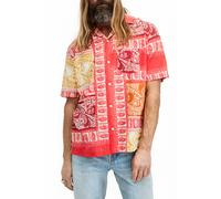 AllSaints Marquee Ss Shirt Electric Red size S | Casual Shirts Outlet | Men | Red S