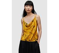 AllSaints Marta Ronnie Top Ochre Yellow size 16 | Tank Tops Outlet | Women | Brown 16