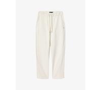 Allsaints Mens Allsaints Asher Ramskull-Embroidered Cotton Jogging Bottoms Birch White S
