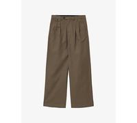Allsaints Mens Allsaints Conway Wide-Leg Cotton-Blend Trousers Traverse Brown 32