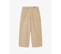 Allsaints Mens Allsaints Jackson Barrel-Leg Cotton Trousers Dune Brown 30