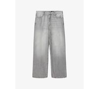 Allsaints Mens Allsaints Lenny Wide-Leg Washed Denim Jeans Washed Grey 34/30