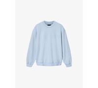 Allsaints Mens Allsaints Odyssey Crewneck Cotton-Jersey Sweatshirt Salton Blue M