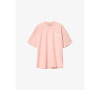 Allsaints Mens Allsaints Odyssey Oversized Short-Sleeve Cotton-Jersey T-Shirt Blushed Pink M