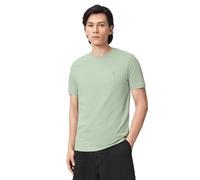 AllSaints Men's Brace SS Crew Plain Jersey, Celadon Green, XL