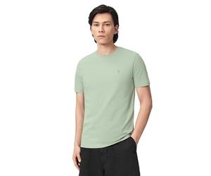 AllSaints Men's Brace SS Crew Plain Jersey, Celadon Green, XL