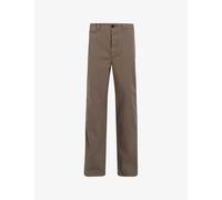 Allsaints Mens Khaki Green Jovi Relaxed-fit Wide-leg Stretch Organic-cotton Trousers 36