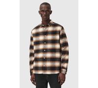 AllSaints Mercy Ls Shirt Rusty Orange size XL | Casual Shirts Outlet | Men | Brown XL
