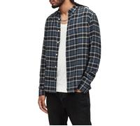 AllSaints Mettah Ls Shirt Grey Tide Blue size XS | Casual Shirts Outlet | Men | Gray XS