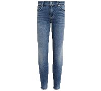 AllSaints Miller Push Up Skinny Fit Denim Jeans - 28, DROYBLUE