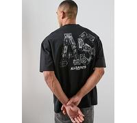 AllSaints Mixtape Graphic T-Shirt, Black, Size M, Men Black