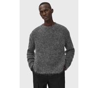 AllSaints Myles Crew Charcoal Grey size M | Sweaters Outlet | Men | Black M