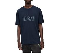 AllSaints Nico Ss Crew Nebula Blue size XS | Print T-Shirts Outlet | Men | Blue XS