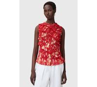 AllSaints Nysa Top Armada Red size 2 | Blouses Outlet | Women | Red 2
