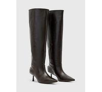 AllSaints Odyssey Leather Low Boot - Brown, Brown, Size 8, Women Brown