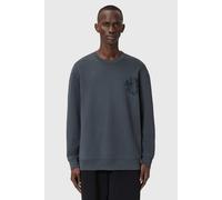 AllSaints Orlando Crew Moonstone Blue size L | Sweaters Outlet | Men | Cyan L