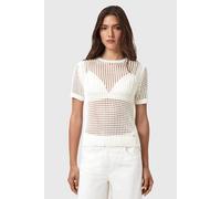 AllSaints Paloma Tee Chalk White size S | Knitted Sweaters Outlet | Women | White S
