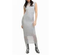 AllSaints Patrice Dress Silver size M | Midi Dresses Outlet | Women | Gray M
