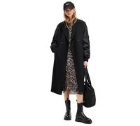 AllSaints Paulah Coat Black size 12 | Double Breasted Coats Outlet | Women | Black 12