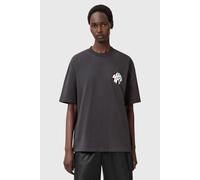 AllSaints Pride Distortion Tee Washed Black size XS | Shirts Outlet | Women | Black XS