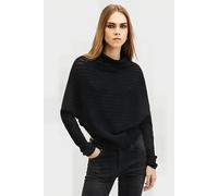AllSaints Ridley Ladder Jumper Black size S | Knitted Sweaters Outlet | Women | Black S