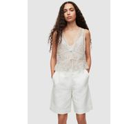 AllSaints Robyn Emb Top Off White size 16 | Blouses Outlet | Women | White 16