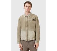 AllSaints Rothwell Washed Jkt Mire Brown size XS | Denim Jackets Outlet | Men | Brown XS