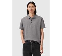AllSaints Rowan Ss Polo March Grey Marl size M | Poloshirts Outlet | Men | Gray M